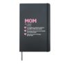 Mom Noun - Mother's Day Mommy Mama Grandma Motherhood Hardcover Journal, Black