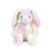 MON AMI Rainbow Bunny Plush Toy, 13-Inch Stuffed Animal Kids & Toddler