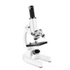 Monocular Compound Biological Microscope 40X‑2000X Magnification Dual‑Mode LED Light,All‑Optical‑Glass WF10X&WF25X Eyepieces for Kids Teens Students & Adults Science Lab Education