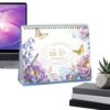 Monthly Calendar 2026-2027 25.5x20.5x7.7cm in July to June Planner Notebook