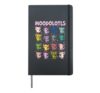Moodolotls Axolotl Mood Chart Cute Animal Emotion Kawaii Hardcover Journal, Black