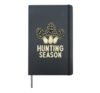 Morel Mushroom Hunting Season Hardcover Journal, Black