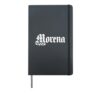 Morena Latina Cinco de Mayo Women Girls Mexican Spanish Hardcover Journal, Black