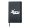 Morena, Latina Women Girls Cinco de Mayo Mexican Spanish Hardcover Journal, Black