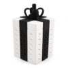 Most Annoying Gift Box, 30-Minute Prank Puzzle with Hidden Compartment for Cash, Gift Cards, Notes and Small Surprises, Reusable Gag Present for Birthdays, Christmas, White Elephant and Secret Santa