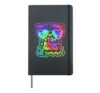 Most Likely Read Books All Summer Reading Teacher Student Hardcover Journal, Black
