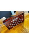 Mother of Pearl Wooden Backgammon Set - Includes Game Board and Pieces - 19.3 x 9.4 x 1.6 inches - Refined Indoor Game for Adults and Families - Premium Gift