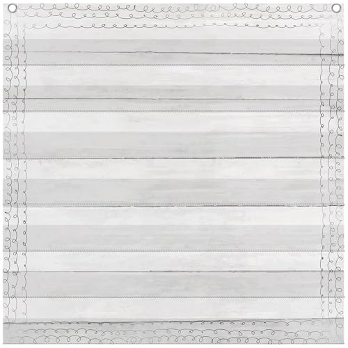 MotiMind Standard Pocket Chart for Classroom 7 Pocket Chart for Teacher Lesson Home School Supplies 28''x28'' Aid Fits Standard 3'' Sentence Strip Word Card Word Wall(Retro)