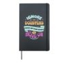 Motivational Positivity Teachers Leaders Youth Workers Kids Hardcover Journal, Black
