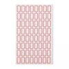 MotiveTech 5 Packs Self Label Sheets Stickers Tags Notes with Strong Adhesion Easy Writing Coated Paper Suitable for Office Classroom Retail Home, 6 Pcs