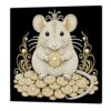 Mouse Pearl Painting Art Kit with Frame 30x30cm for Adults Beginners