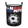 MOXLNEO Panama Flag Soccer Laundry Hamper