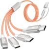 MPATIBY USB C Splitter Multi Charging Cable,USB A/C to USB Charging Cord