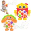 MPQMPQ Baby Musical Toys with Music & Quick Push Game for Toddlers 1-3
