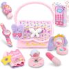 MPQMPQ My First Purse, Baby Pretend Play Sensory Toys for Girls 6-18 Months