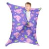 Mrazqev Axolotl Stretchy Sensory Body Socks - Stretchable Sensory Sack to Help Kids Relax and Focus - ADHD and Improve Sensory Full Body Sock for Kids (Large)