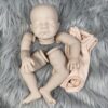 MRB 20 Inch Unpainted Reborn Doll Kit Parts with Cloth Body