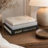 MROUEN Decorative Books for Home Decor Set of 3, Aesthetic Faux Books
