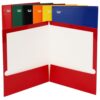 Mr. Pen- 2 Pocket Glossy Laminated Paper Folders, 6 Pack, Letter Size