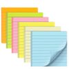 Mr. Pen- Lined Sticky Notes 4x4, 12 Pads, 45 Sheets/Pad, Pastel Color, Sticky Notes with Lines