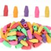 Mr. Pen- Pencil Top Erasers, 60 Pack, Latex-Free, No-Smudge
