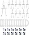 Mr. Pen- Protractor and Compass Set, Compass Protractor Set, Protractor, Compass for Geometry, Math Compass, Compass School, Math Compass and Protractor, Geometry Tools Set, Geometry Set