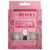 MRS. MEYER'S CLEAN DAY Premium Scented Oil Plug-In Diffuser, Air Freshener Refills, Peppermint, Contains 2 .67 Fl Oz Refills