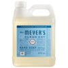 MRS MEYER'S Rain Water Hand Soap Refill, 975 ML
