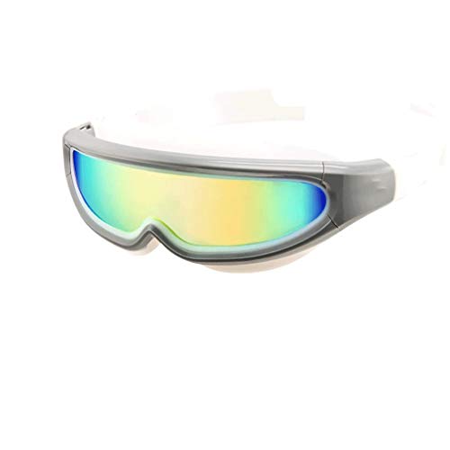 MSLSOIAB Swim Goggles, Swimming, Glasses No Leaking Anti Fog UV Protection For Adult Men Women Youth Kids Child, Shatter-Proof, Watertight, Triathlon Goggle Mirrored/Clear Lens