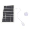 Mtlavishness Mini Solar Panels Polycrystalline Silicon 2W 5V Portable USB Solar Panel Charger for Emergency