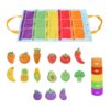 MTTIERY Color Sorting Sensory Set