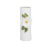 Mud Pie Stoneware Single Leaves Flower Stem Vase