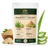 Multani Mitti & Aloe Vera Face Pack Powder, Facial Clay Mask for Deep Cleansing & Oil Control, with Pure Aloe Vera Gel, Natural Skincare for Face & Skin, Suitable for All Skin Types