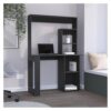 Multi-Function Home Office Workstation,Desk with Hutch and Shelves