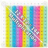 Multiplication Chart Game, 12x12 STEM Math Table, Sensory Pop Toy