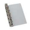 Multipurpose Metal Insert Board with Refillable, Silver M5 1.5cm