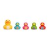 Munchkin Count & Quack Duckies Bath Toys for Toddlers and Babies, Watertight Mama Duck and Ducklings, Kids 9+ Months, Helps Teach Numbers, Counting, Colors and Shapes, 5 Piece Set