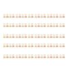 MUNEFE 100Pcs Cat Binders Clips, Cute Paper Clamps, Gold and Rose Gold