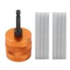 MUNEFE 1/2 Inch Copper Pipe Cleaner, Electric Drill Cleaner, Pipe Polishing Kit for Stripping Paint Off Copper Pipes