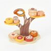 Mupingfenglan Children Stacking Game Toy Stacking Blocks Balance Set Learning Toy Activity Fine Motor Skills Hand Eye Coordination Suitable for Nursery playroom Preschool Daycare