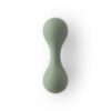 mushie Silicone Baby Shaker Rattle Toy | Ages 3+ Months (Dried Thyme)