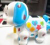 Musical Pull and Push Puppy Toys, Birthday Gifts for Boy Girl (Blue)
