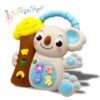 Musical Toys for 1 Year Old Boys and Girls, Light Up Koala Keyboard Toys
