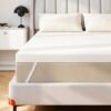MUUEGM 3 Inch King High-Density Foam Mattress Topper, Extra Firm