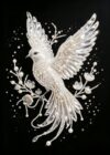 Muzagroo Art Animal Diamond Painting Kits for Adults, DIY 5D Diamond Art Kits for Beginners, Bird Arts Crafts Diamond Art for Living Room, Kids Room Pearl Wall Art (Bird)