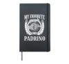 My Favorite People Call Me Padrino Spain Spanish Godfather Hardcover Journal, Black