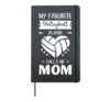 My Favorite Volleyball Player Calls Me Mom Hardcover Journal, Black