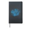 My Grass Is Blue Vintage Bluegrass Banjo Hardcover Journal, Black