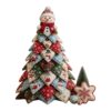 MYQIJRZ Diys Halloween Christmas Quilted Fabric Tree Kit