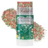 Mysense Christmas Glitter Stick,Red White Green Face Hair Body Glitter
